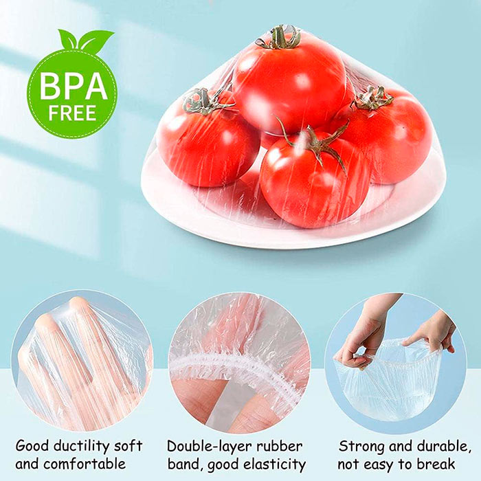 Flexible Protective Food Covers Wraps (100 pcs) - Image 5