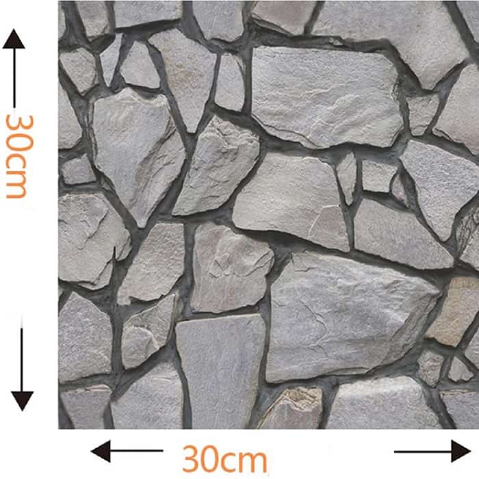 RocksWall, three-dimensional wall stickers with rock effect (10 pcs.) (1+1 FREE ) - Image 10