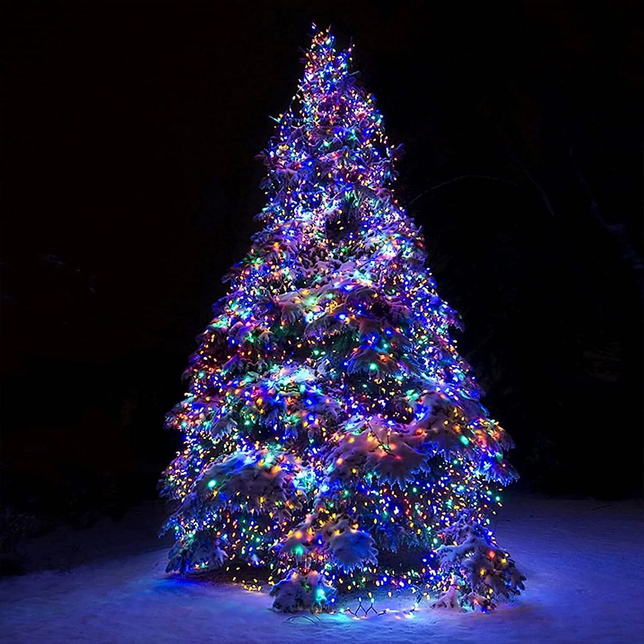 The 20 metre long chain of colourful LED lights is the perfect choice for a variety of occasions!