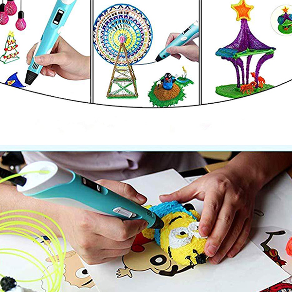 Innovative pen for creating 3D drawings in 3 different colours 3DPen - Image 8