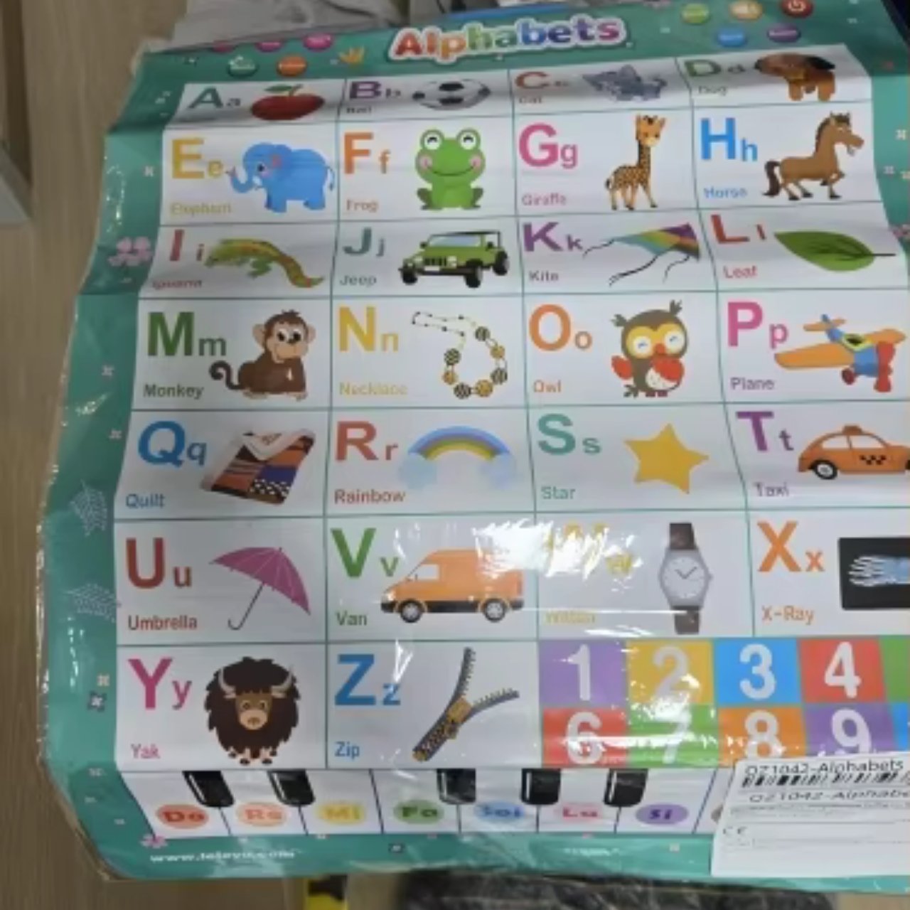 AbcChart, an interactive poster for learning English - Image 8