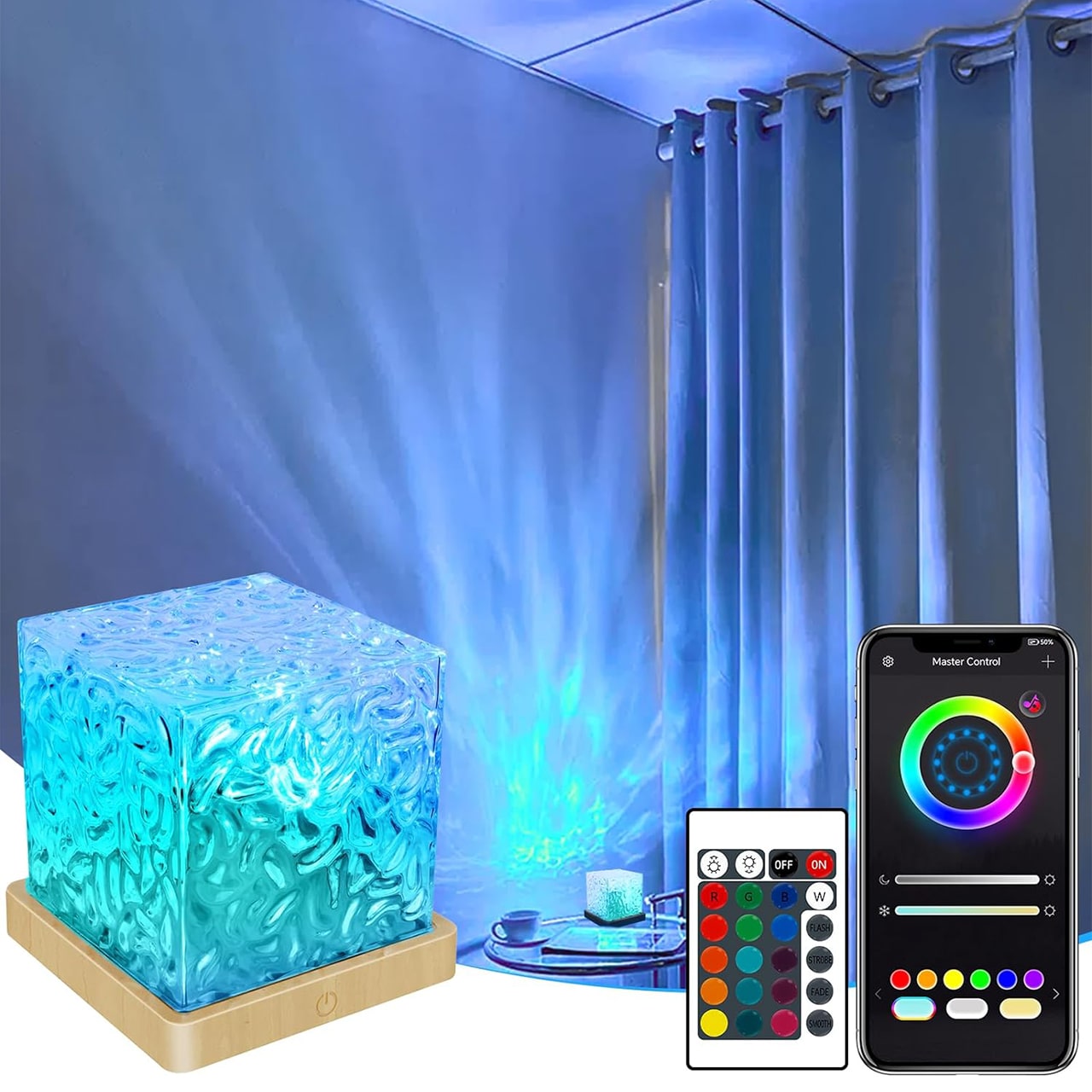 AuroraBorealis, a decorative lamp with a northern lights effect - Image 10