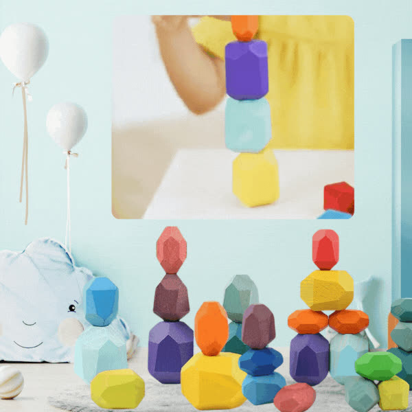 Montessori balance stones, BALROCK - video