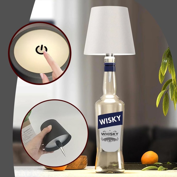 Wireless LED Bottle Lamp, BOTLEAMP - Image 4