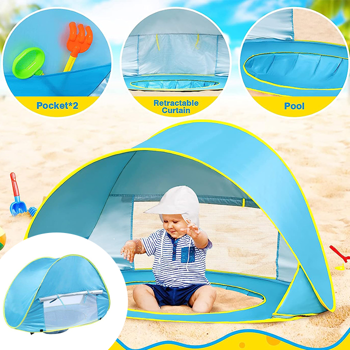 BabyTent, baby tent with UV protection and swimming pool - Image 3