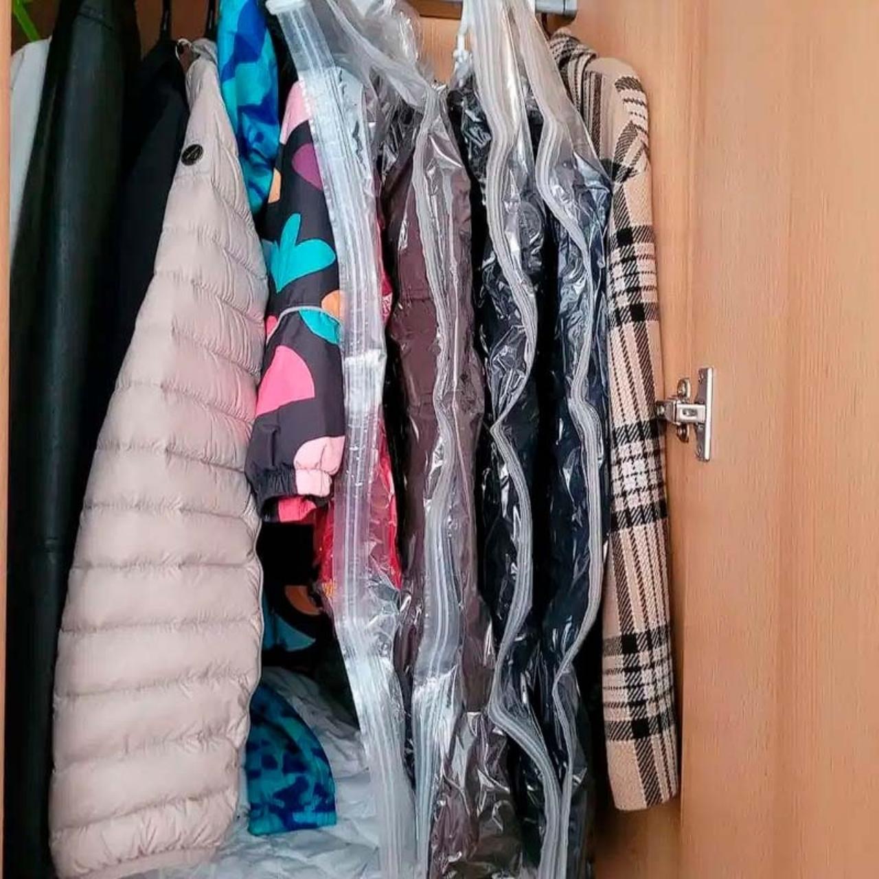 Bagsy, hanging vacuum bags for storing clothes (4 pcs.) - Image 2