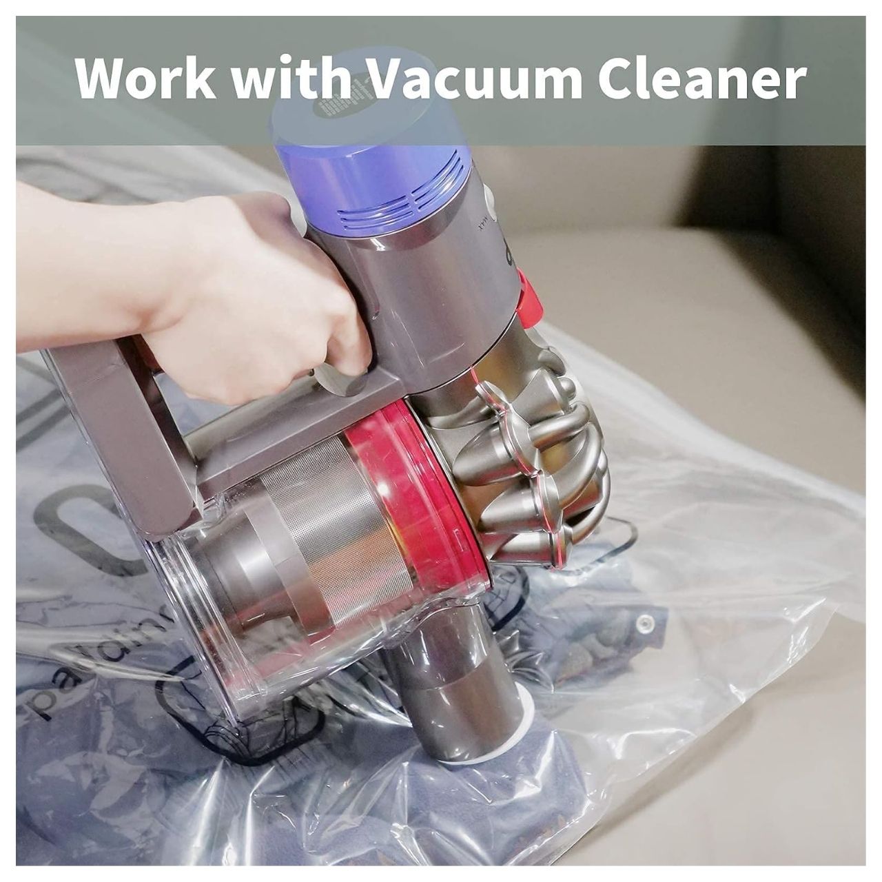 Bagsy, hanging vacuum bags for storing clothes (4 pcs.) - Image 6