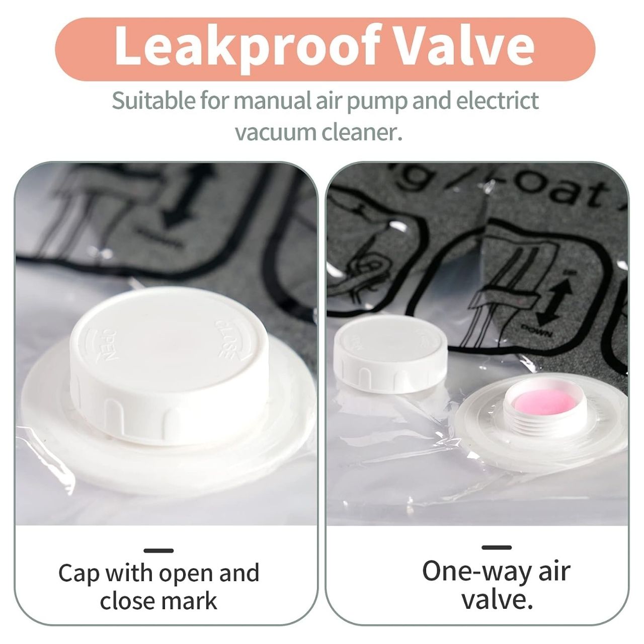 Bagsy, hanging vacuum bags for storing clothes (4 pcs.) - Image 7