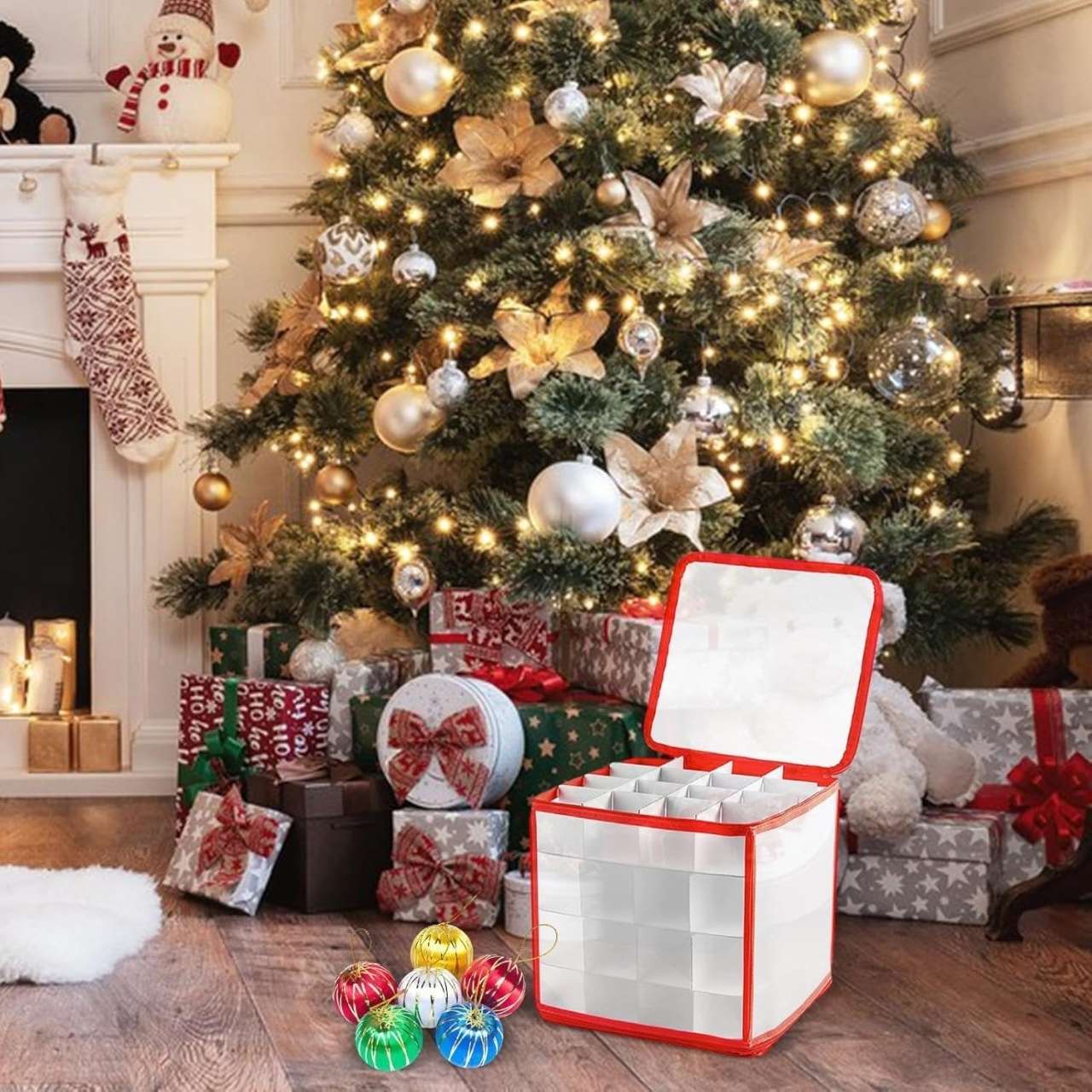 Tidy storage with Christmas magic