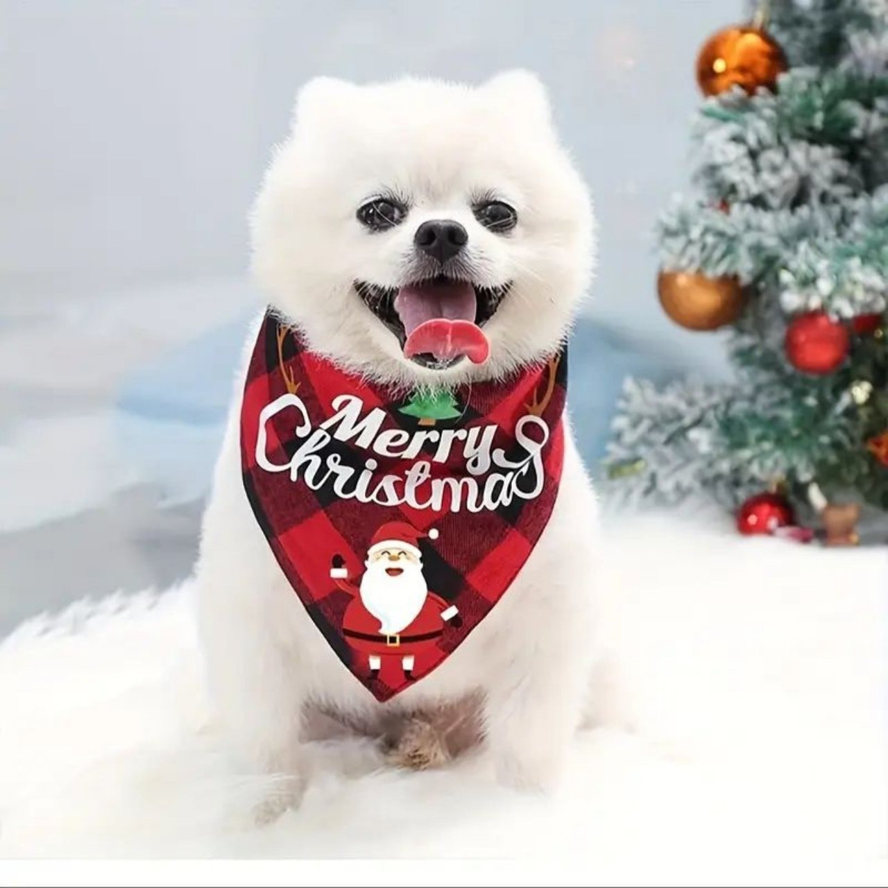 Bandana, the Christmas shawl for dogs - Image 7