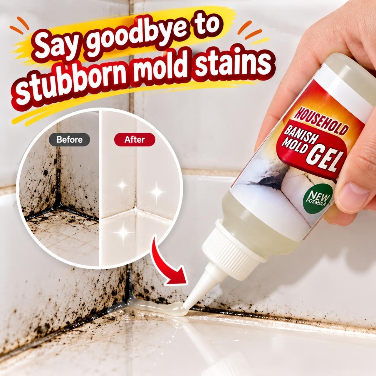 Mold Stain Removal Gel, BanishGel - Image 2