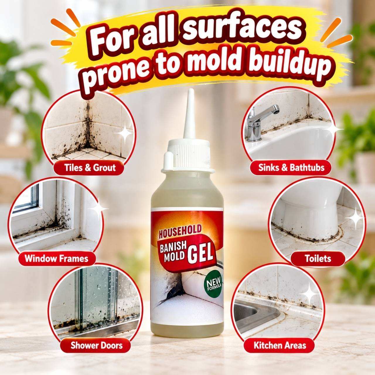 Mold Stain Removal Gel, BanishGel - Image 3