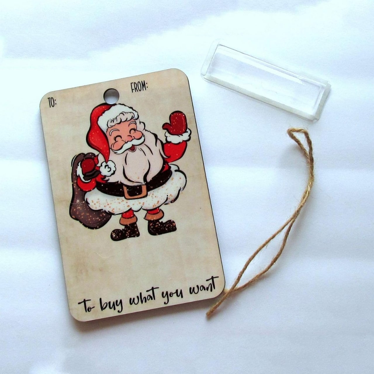 BestGift, Christmas card with money compartment (3 pieces) - Image 8