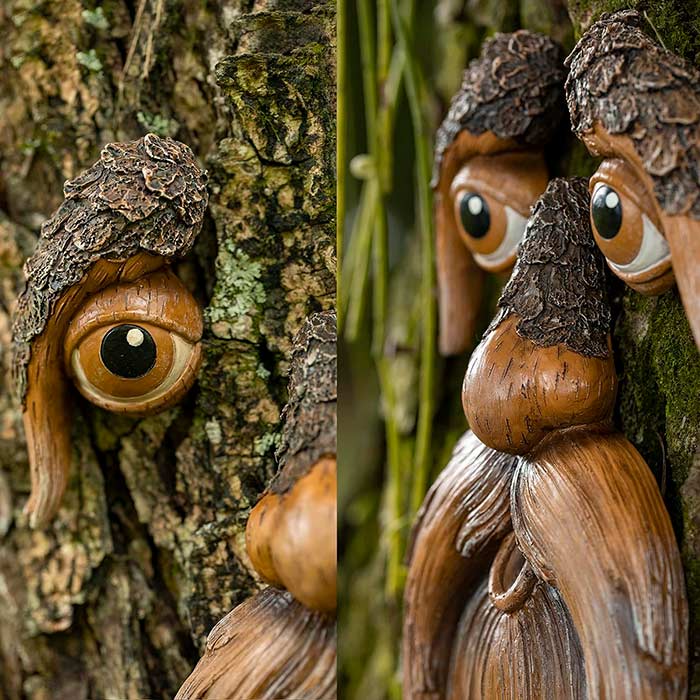 BirdFeeder, a tree decoration in the shape of a face that is also a bird feeder - Image 4