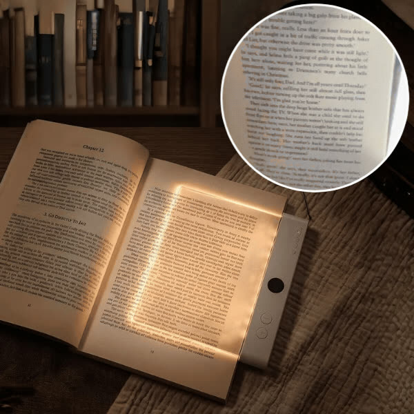 Portable LED reading light, BookLed - video
