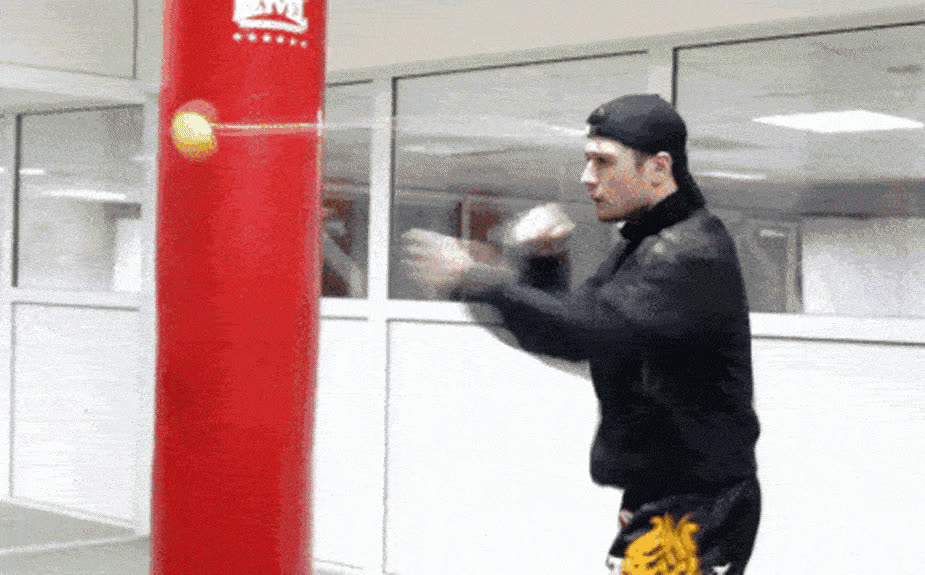 BoxingBall, the home training system for speed, coordination and punching - video