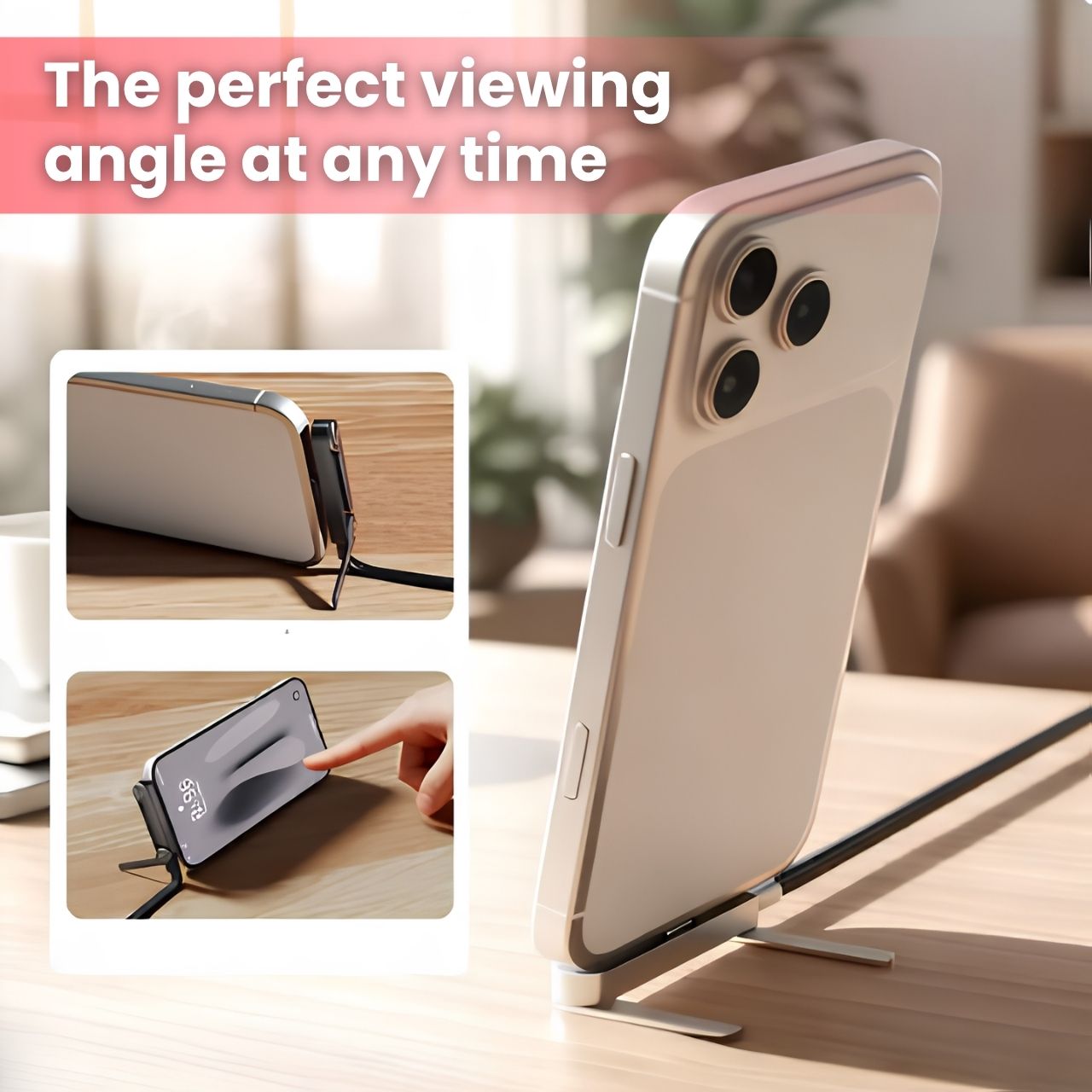 2in1 charging cable with phone stand, Bracky - Image 8