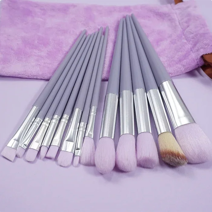 BrushSet, 13-piece make-up brush set with carrying case - Image 8