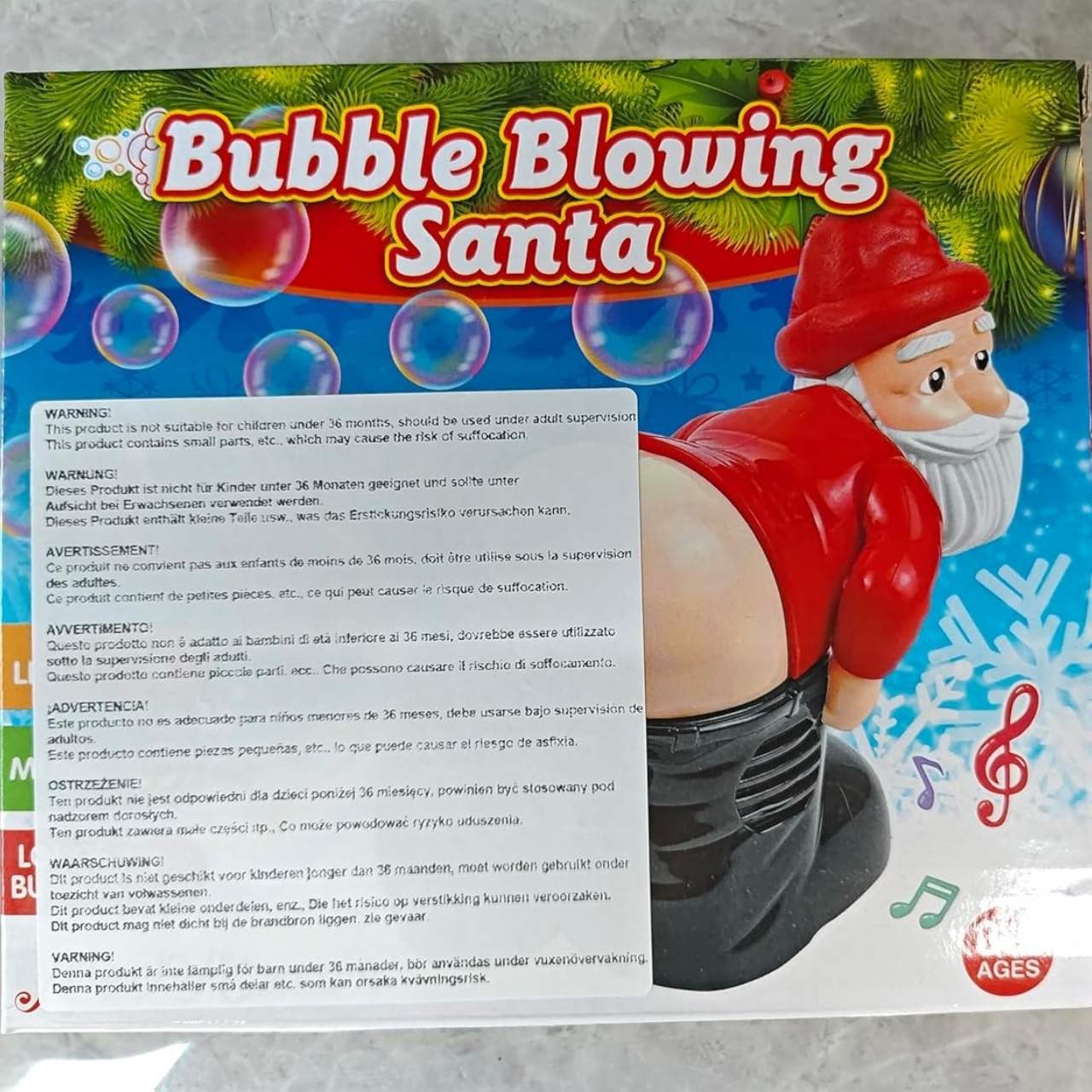 Bubbles, soap bubble liquid for BlowSanta toy - Image 7