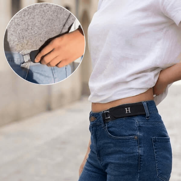 Buckle-free elastic belt, BuckBelt - video