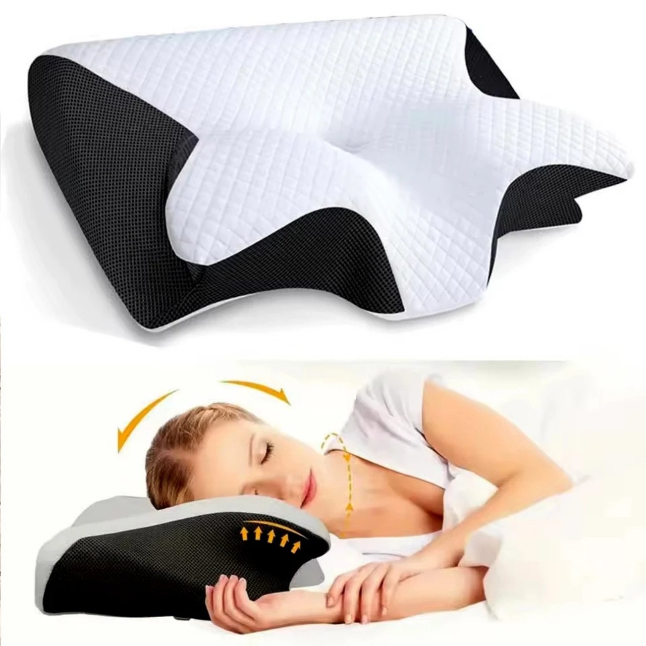 ButterflyPillow, ergonomic memory foam pillow - Image 8