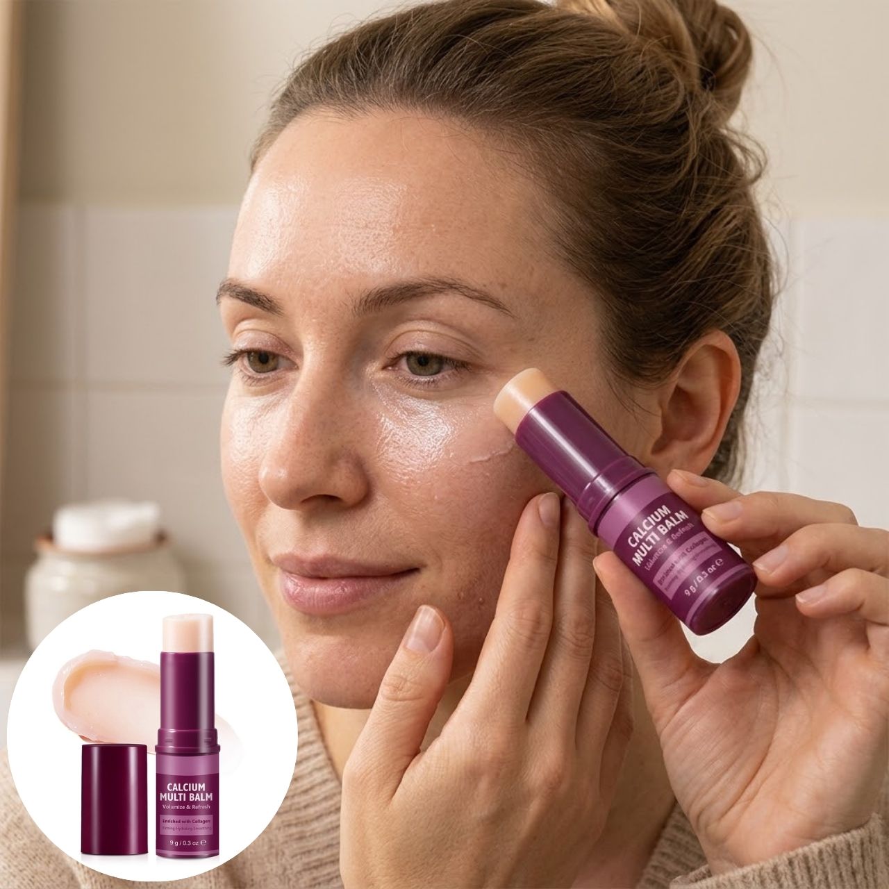 Calcium Balm Stick for Firmer Skin, CalciumBalm (1+1 FREE ) - Image 10