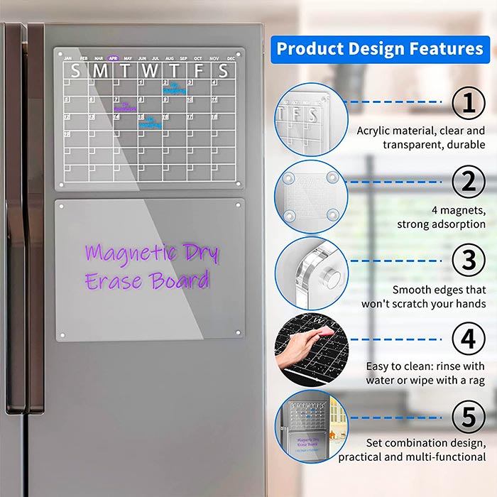 A set of 6 magnetic whiteboard markers is waiting for you in your cart at the lowest price - 6 markers in 3 different colours (blue, purple and white)!