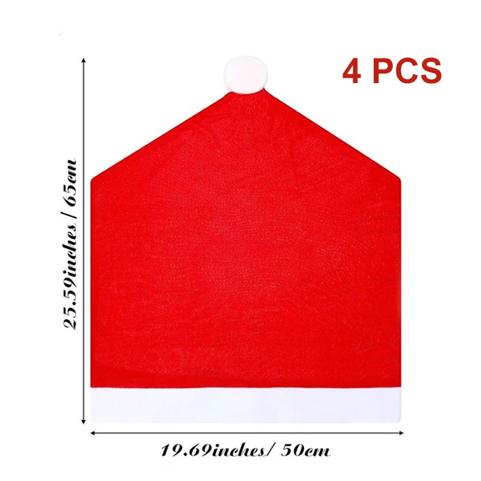 ChairSanta, festive chair cover (4 pieces) - Image 2