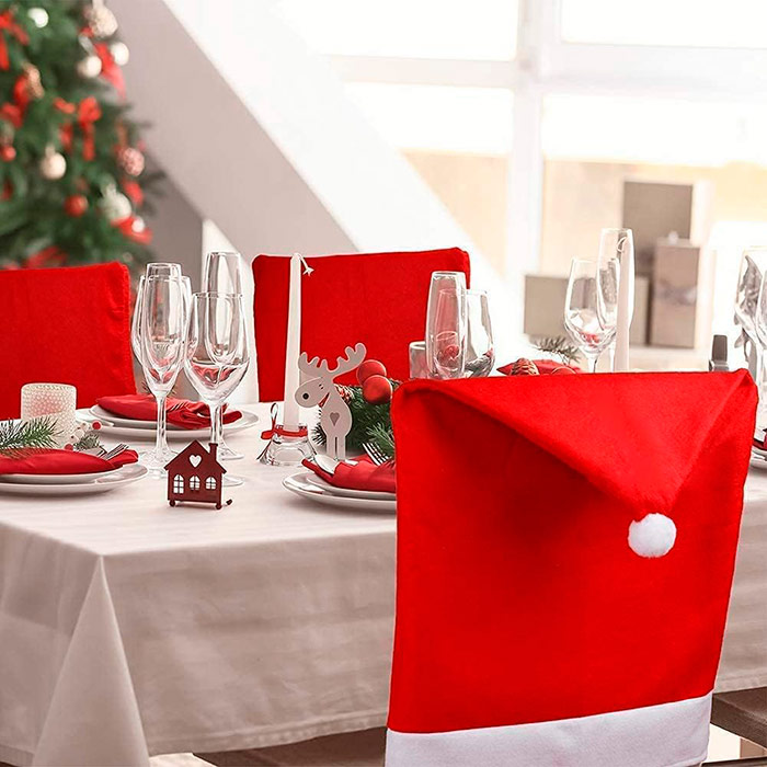 ChairSanta, festive chair cover (4 pieces) - Image 8