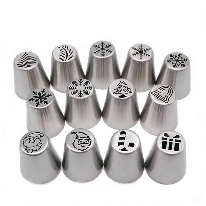 ChristmasNozzles, festive decoration of cakes and other desserts - Image 4