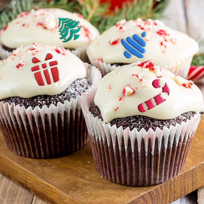 ChristmasNozzles, festive decoration of cakes and other desserts - Image 10