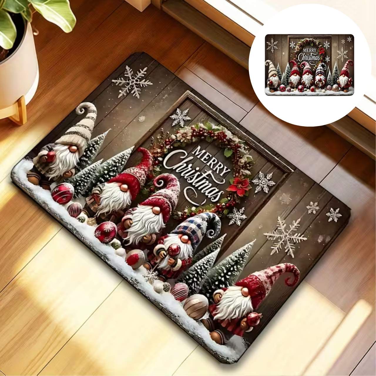 Christmas Rug, ClausMat - Image 2