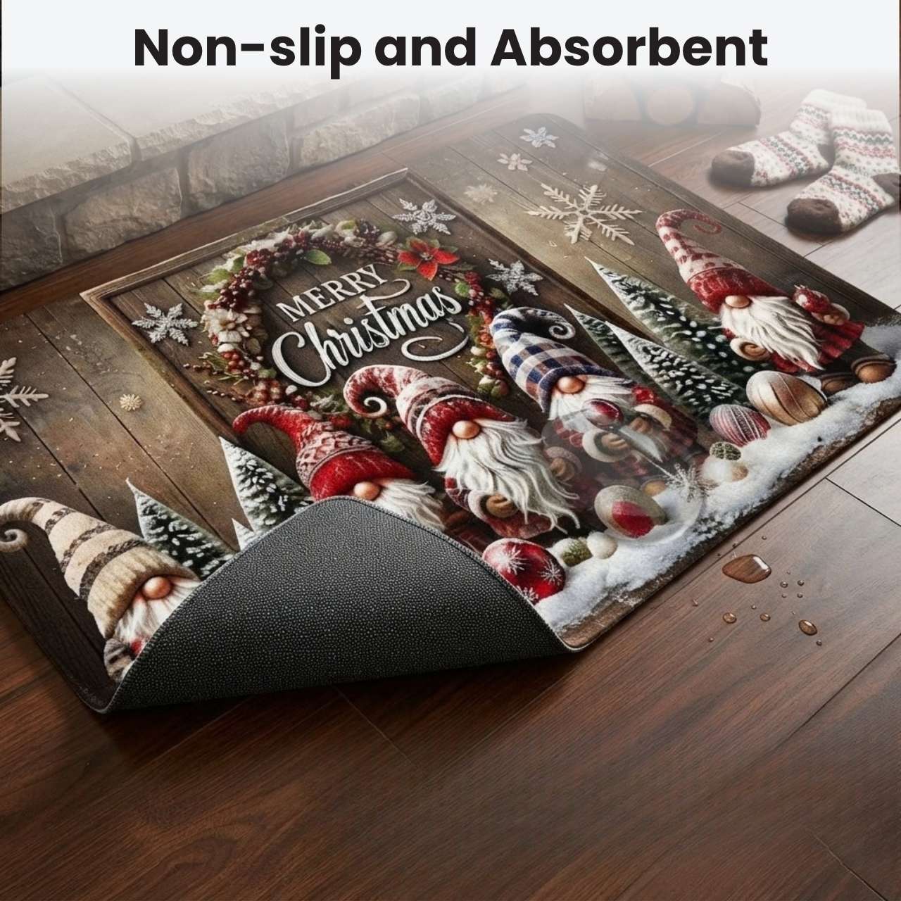 Christmas Rug, ClausMat - Image 6