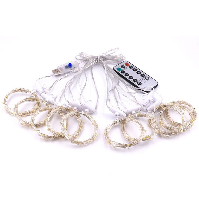 ColorfulCurtain, a light curtain with 300 coloured LED lights - Image 1
