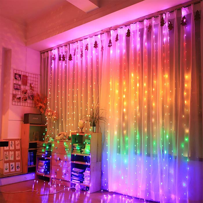 LED lights are waterproof, so you can use them for indoor and outdoor decoration.