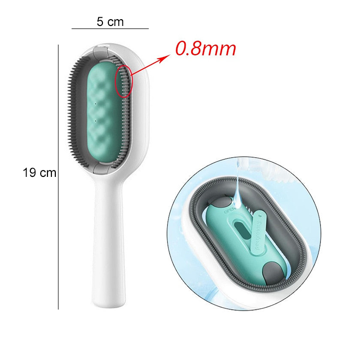CombBundle, pet grooming brush + 100 extra brush cloths - Image 9