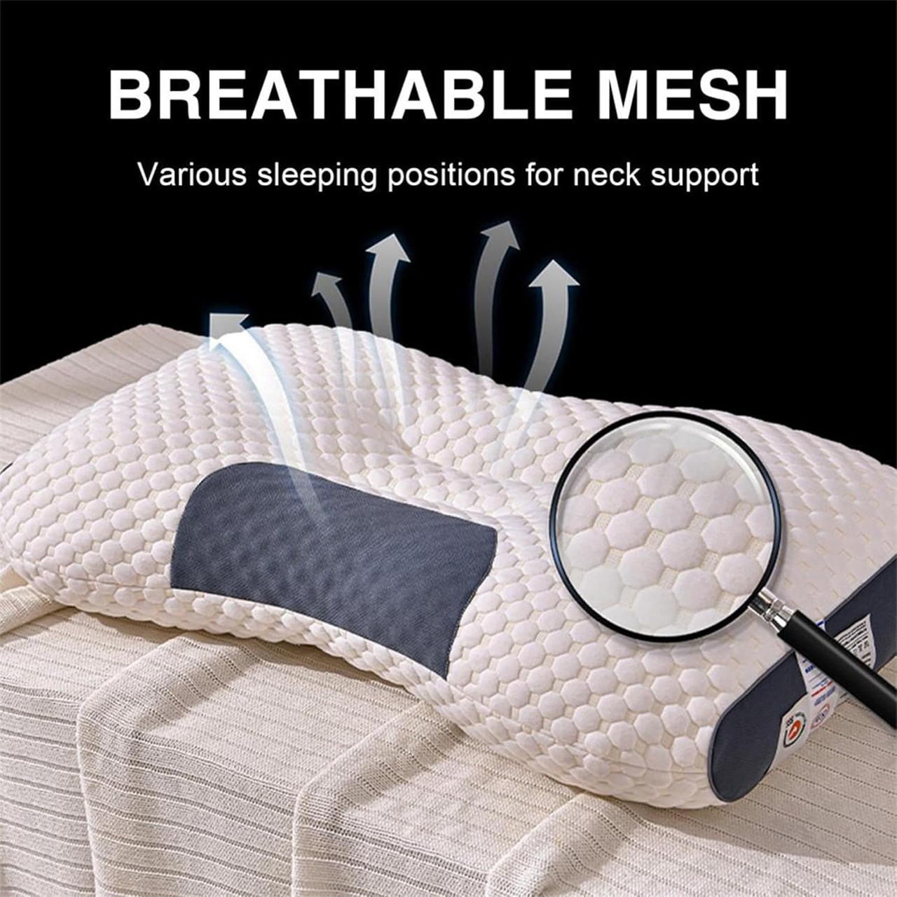 A cool feeling and a comfortable sleep throughout the night