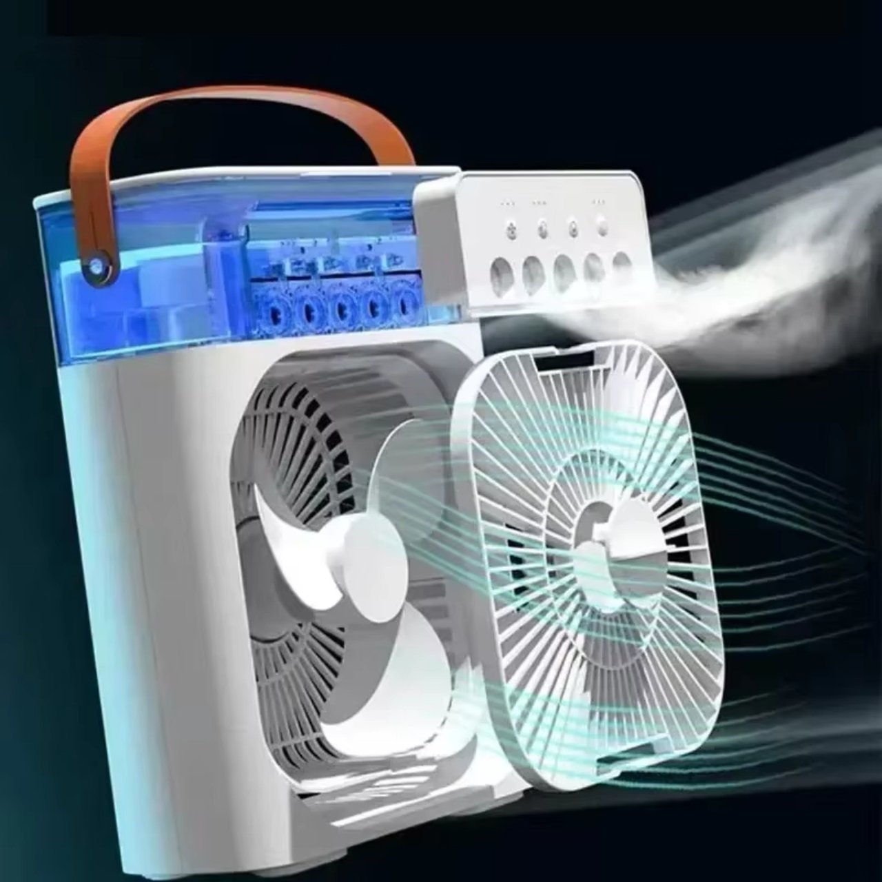 Cool, humidify and create ambiance in one 3-in-1 product.