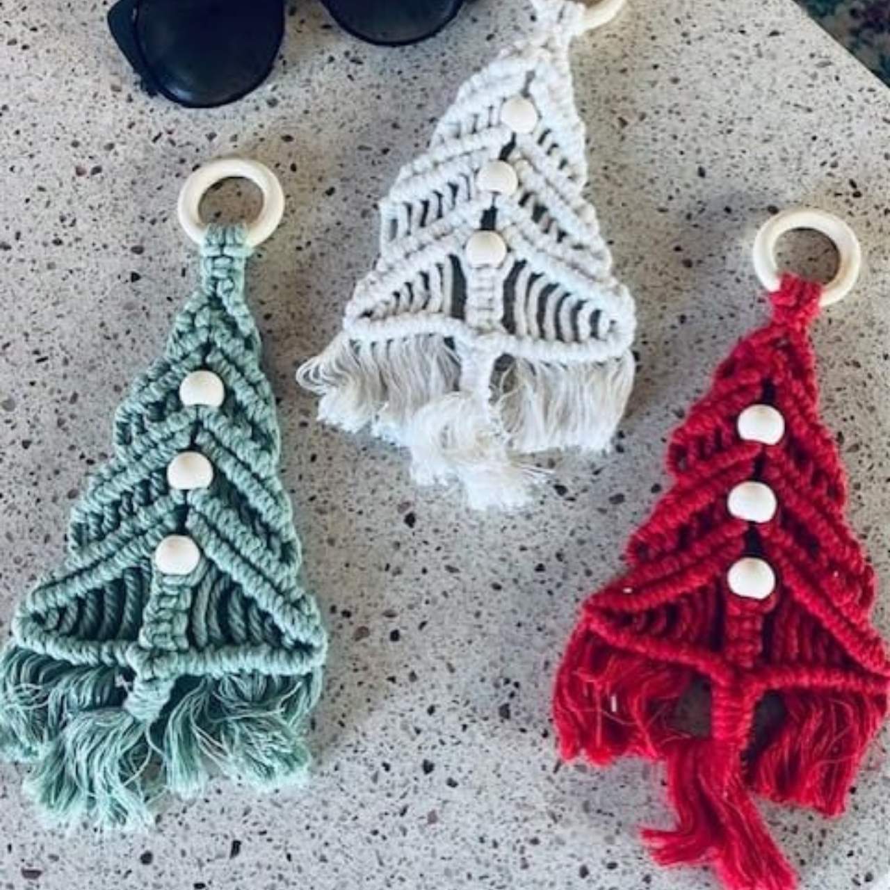 CraftKit, Christmas macrame ornament kit - Image 10