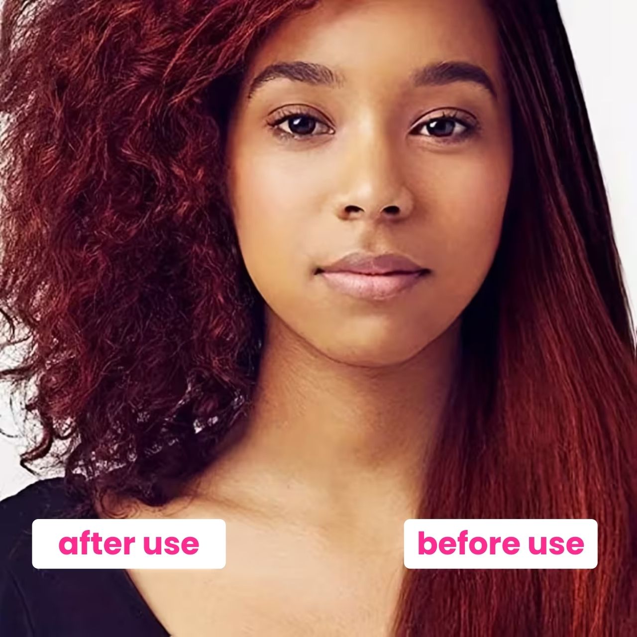 More volume and a more lush hairstyle