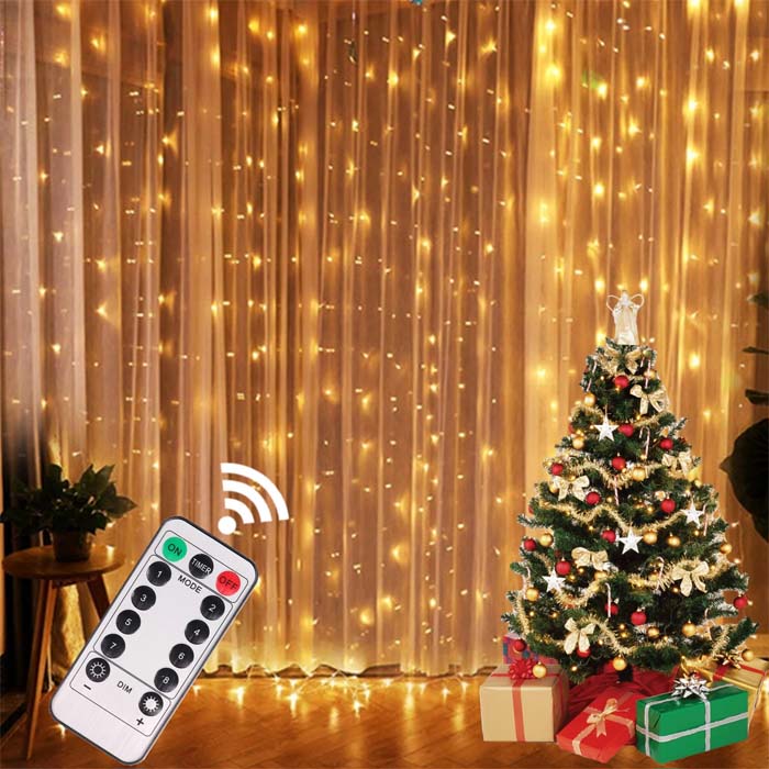 CurtainLED, curtain with 300 LED lights (3x3m) - Image 7