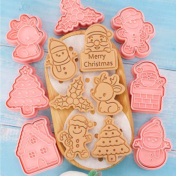 CutCookies, Christmas cookie moulds (8 cookie moulds) - Image 6
