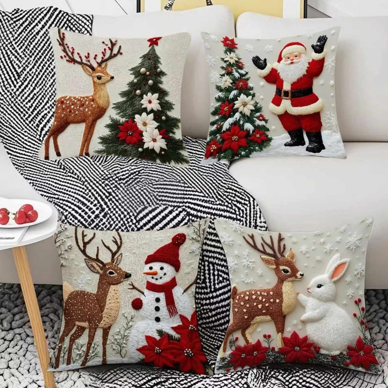 CutePillows, Christmas pillowcases (4 pieces) - Image 9