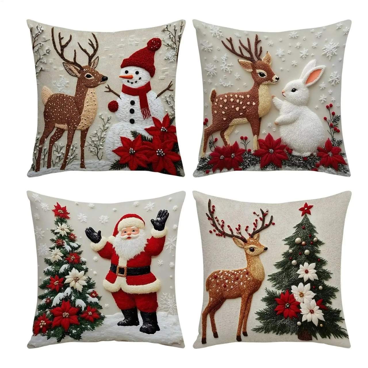 CutePillows, Christmas pillowcases (4 pieces) - Image 6