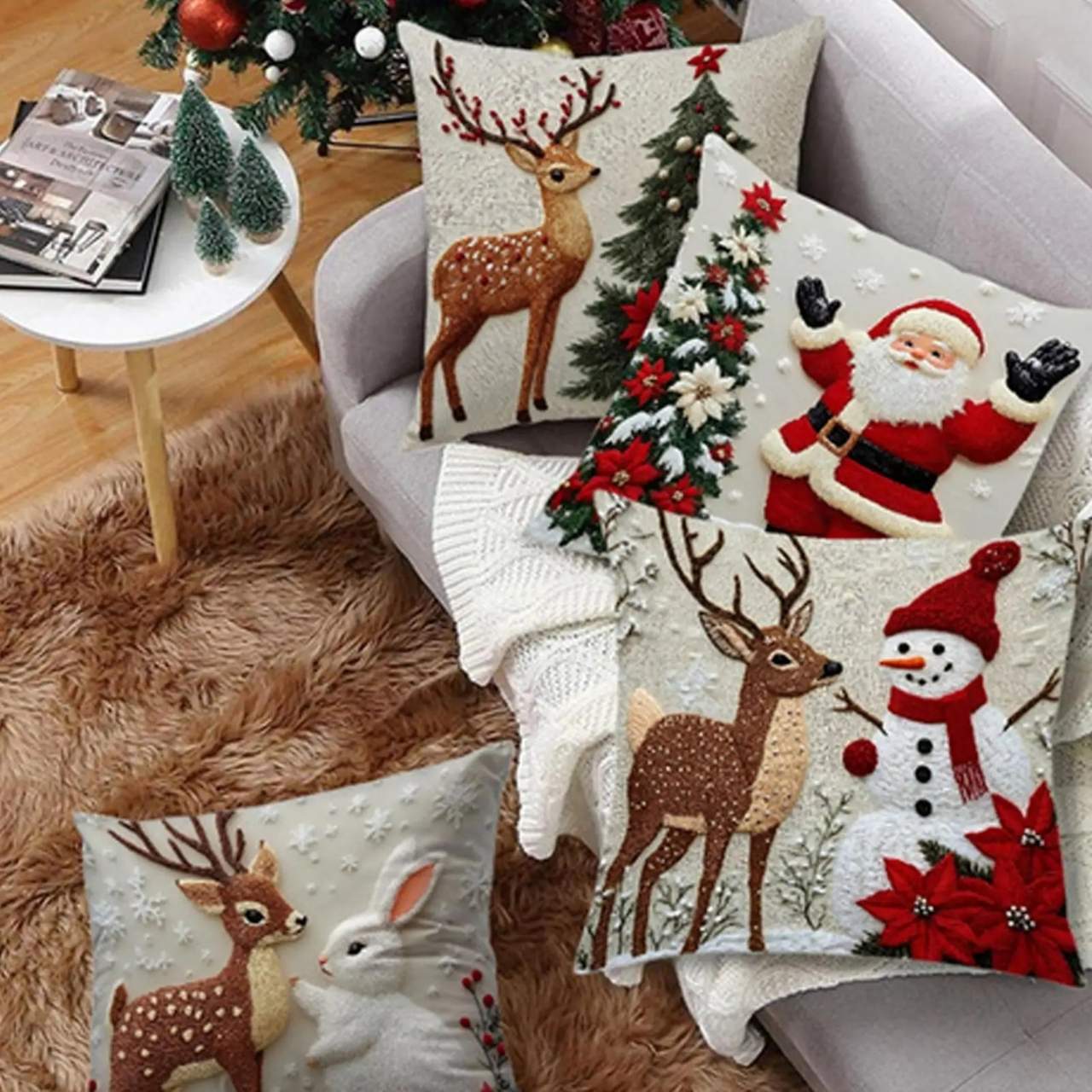 CutePillows, Christmas pillowcases (4 pieces) - Image 2