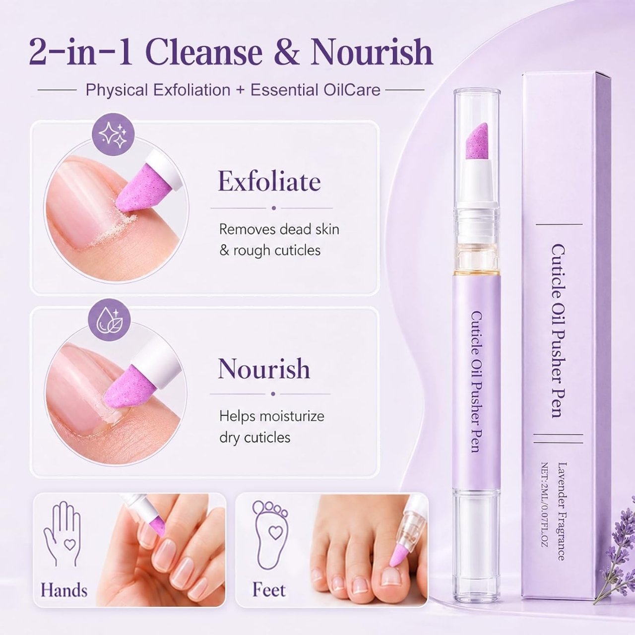 2-in-1 cuticle care pen, CuticleOil - Image 1