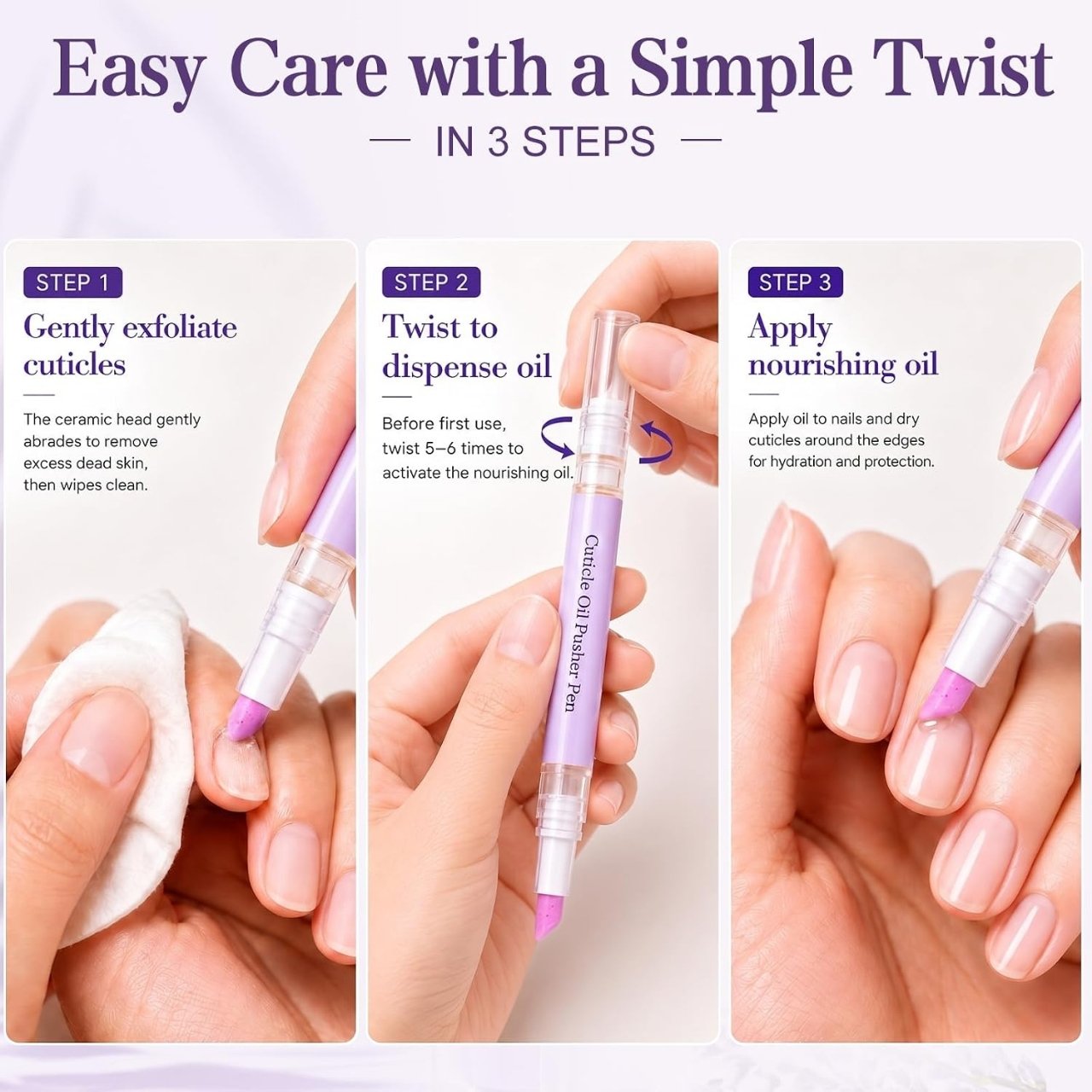 2-in-1 cuticle care pen, CuticleOil - Image 3