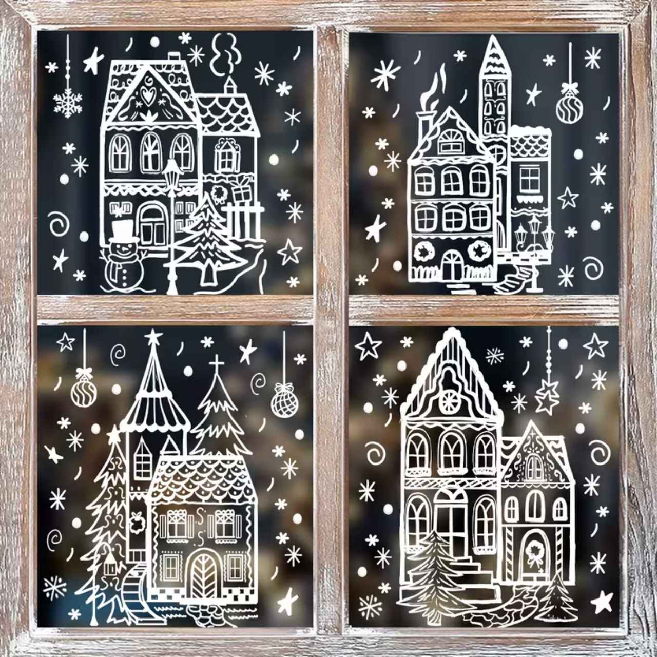 DecalsSnow, window stickers with winter motif (4 pcs.) - Image 7