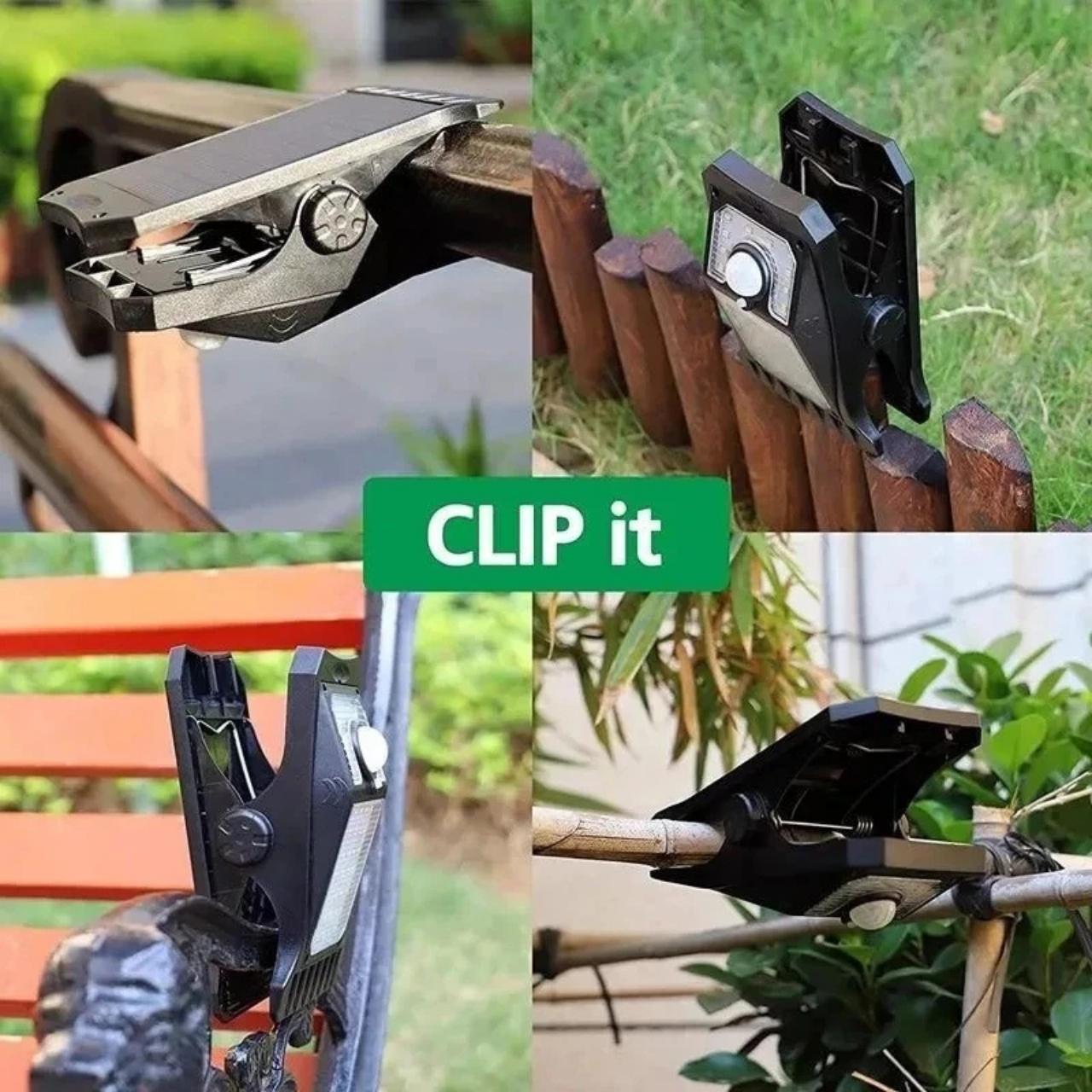 DeckClip, Solar Garden Light with Clip and Motion Sensor - Image 10