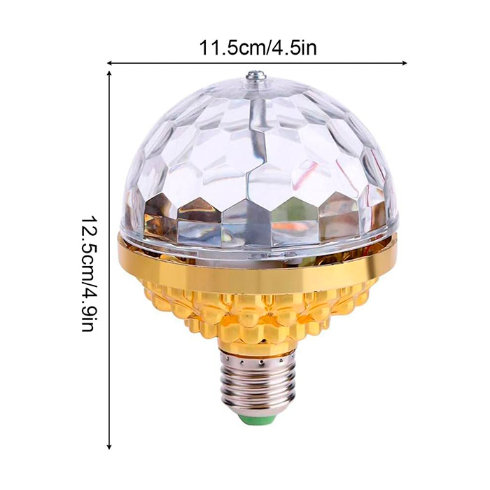 DiscoLamp, coloured rotating bulb - Image 2